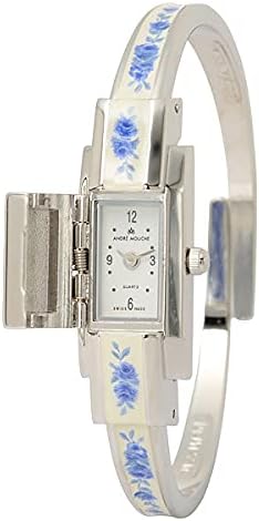 Rose Palladium White-Blue Bracelet Watch