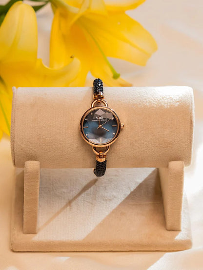 Crystal Slider Watch - Blue