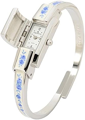 Rose Palladium White-Blue Bracelet Watch