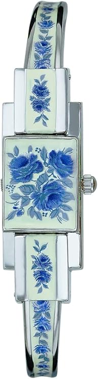 Rose Palladium White-Blue Bracelet Watch