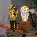3D Illusion Fireworks LED Bulbs