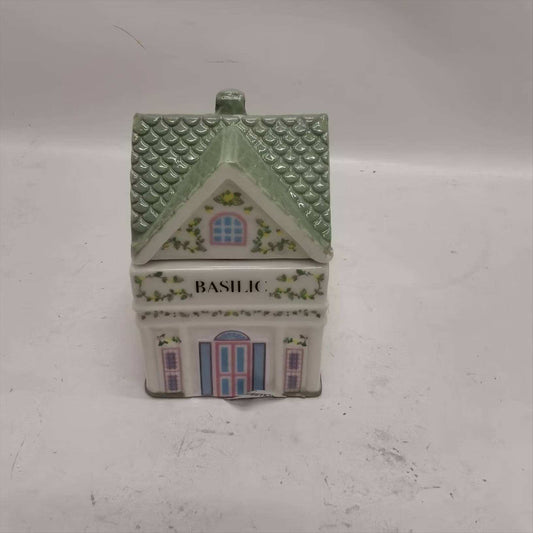 Vintage Lenox Spice Village Porcelain Jar