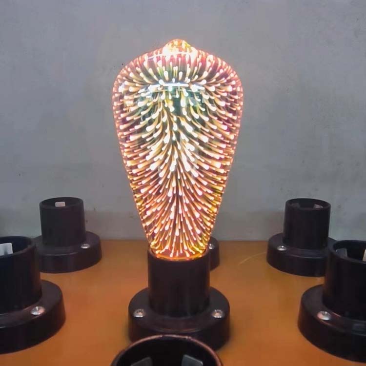 3D Illusion Fireworks LED Bulbs