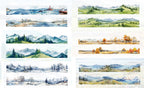 Overlooking the Scenery Series – Landscape Pattern PET Tape