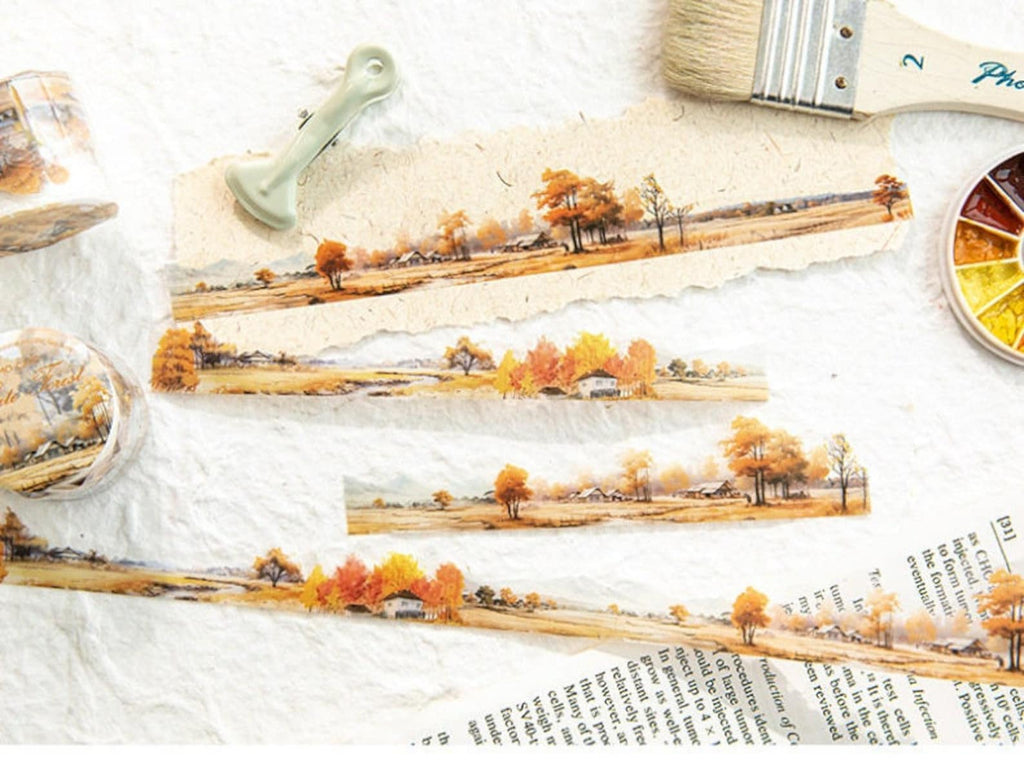 Overlooking the Scenery Series – Landscape Pattern PET Tape