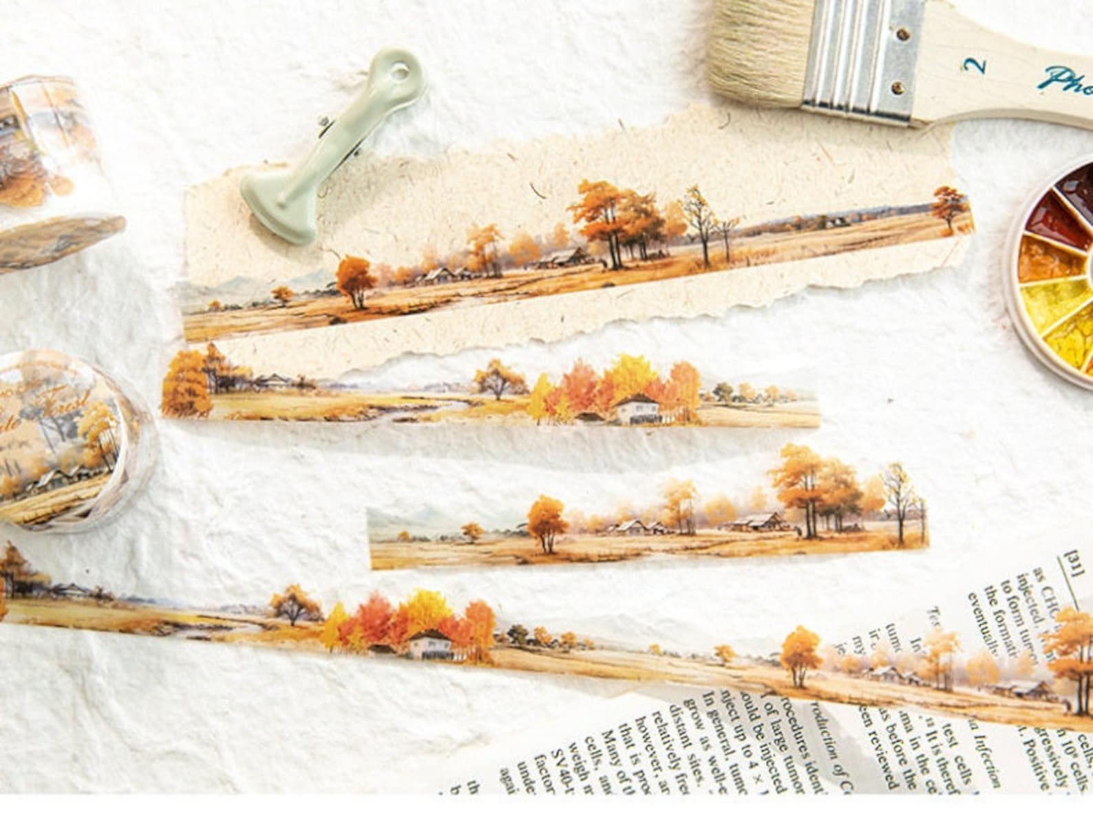 Overlooking the Scenery Series – Landscape Pattern PET Tape