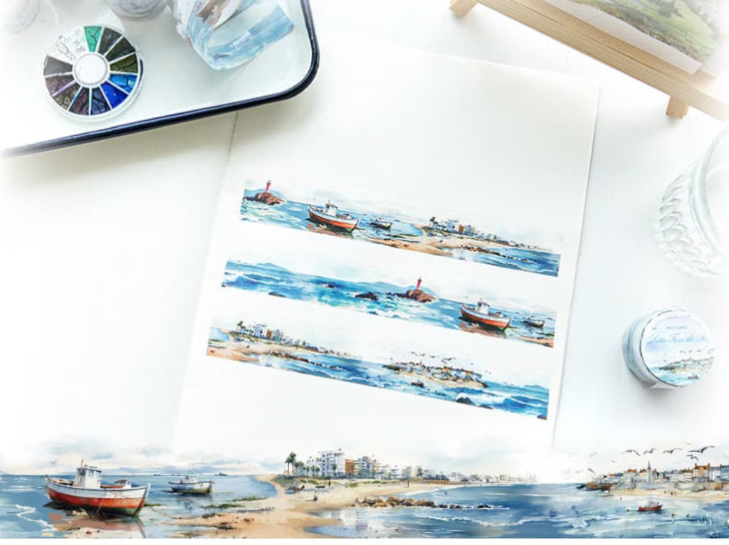 Overlooking the Scenery Series – Landscape Pattern PET Tape