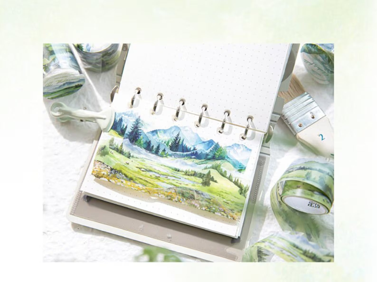 Overlooking the Scenery Series – Landscape Pattern PET Tape