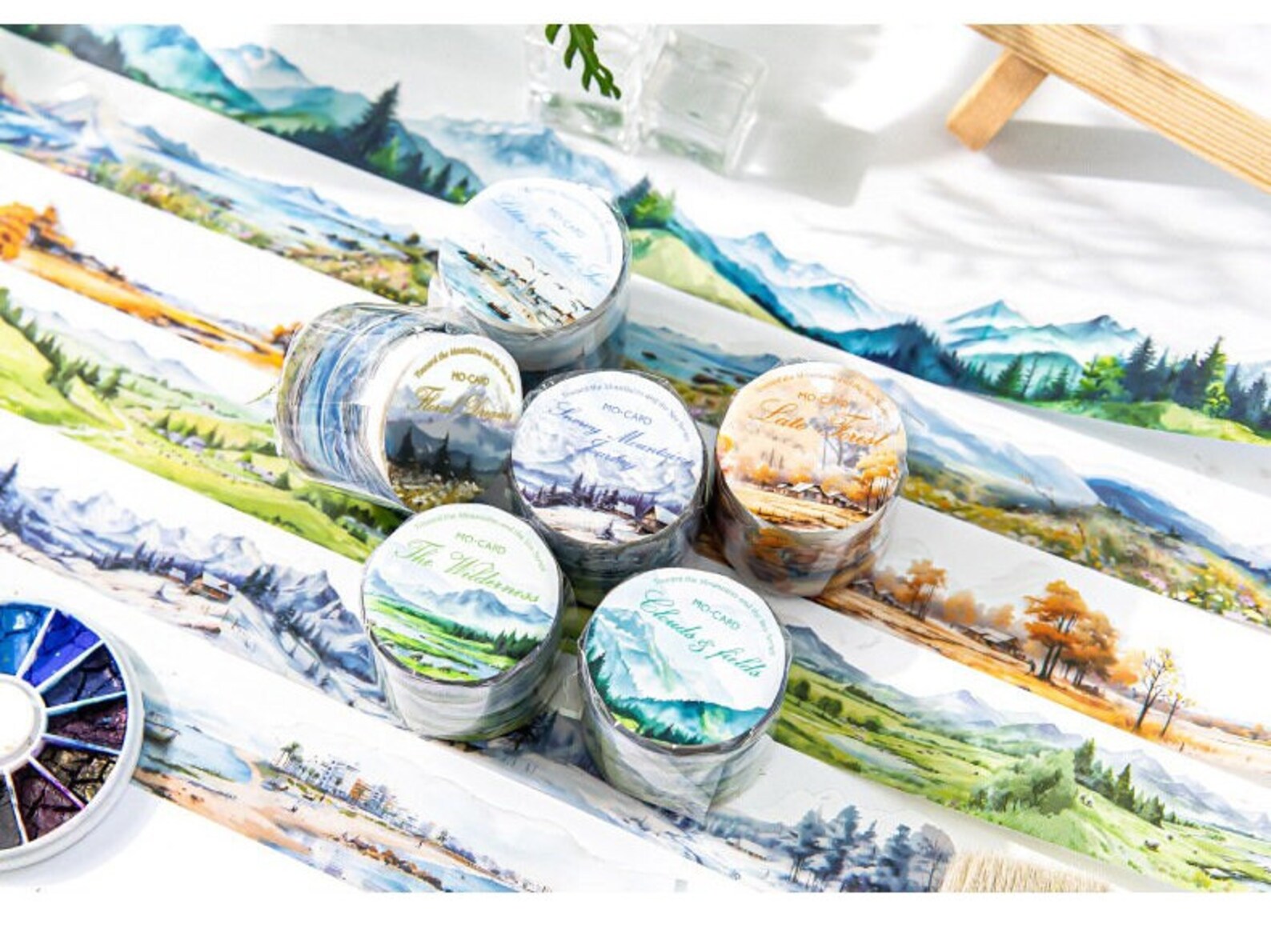 Overlooking the Scenery Series – Landscape Pattern PET Tape