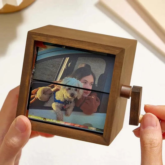 Custom 16-Photo Music Flipbook Frame