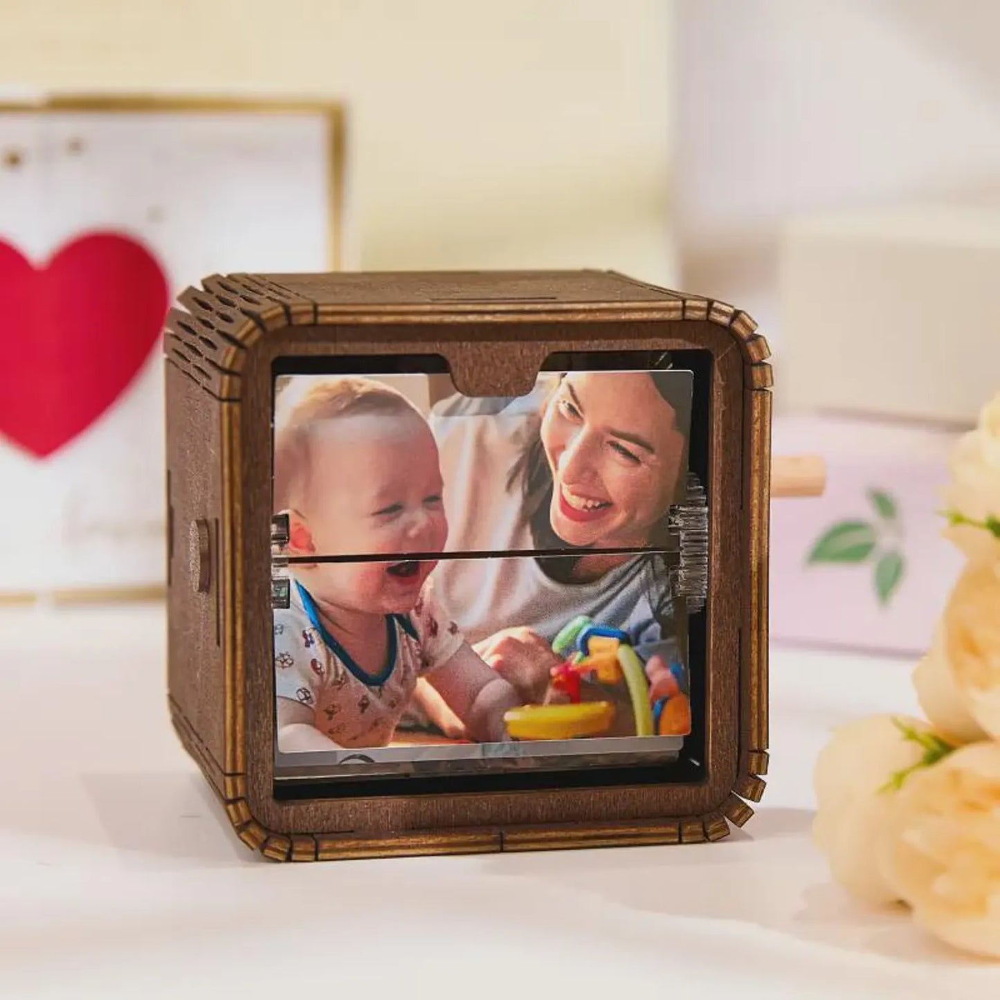 Custom 16-Photo Music Flipbook Frame
