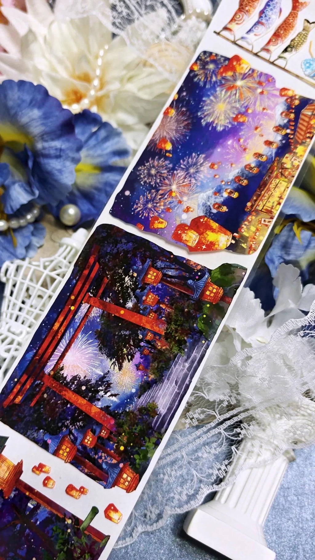 Overlooking the Scenery Series – Landscape Pattern PET Tape